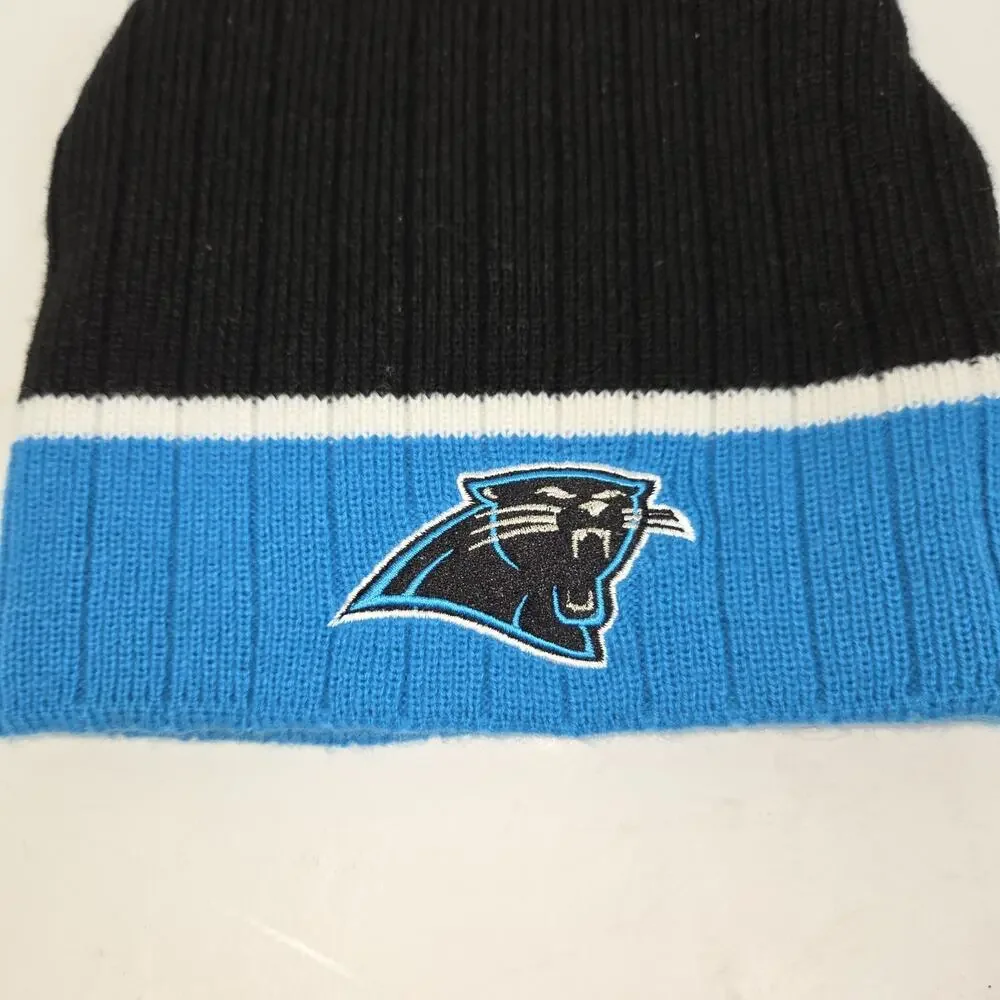 Vtg Carolina Panthers Beanie Cap NFL Football Sport Sports North Carolina Y2k